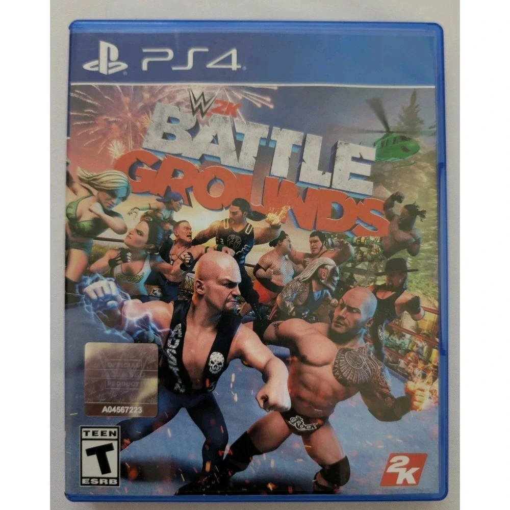 WWE 2K Battlegrounds Sony PlayStation 4 PS4 Video Game 2020 Tested